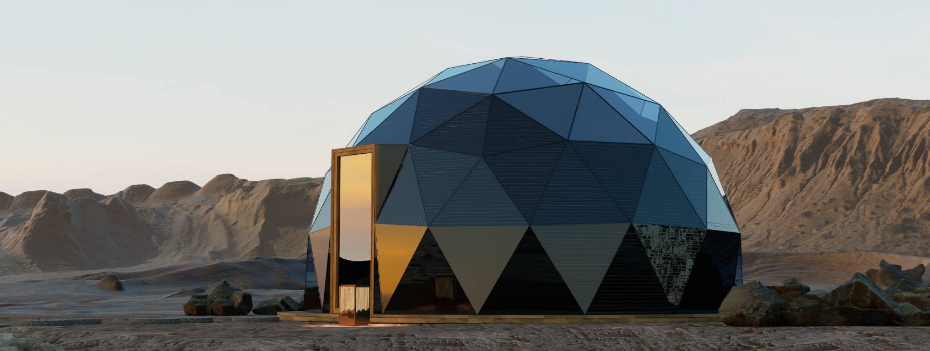 矿区星空酒店帐篷